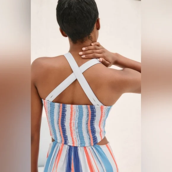 Anthropologie The Piper Bandeau Cutout Jumpsuit - Picture 4 of 5